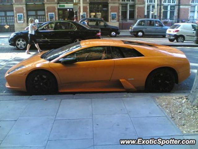 Lamborghini Murcielago spotted in London, United Kingdom