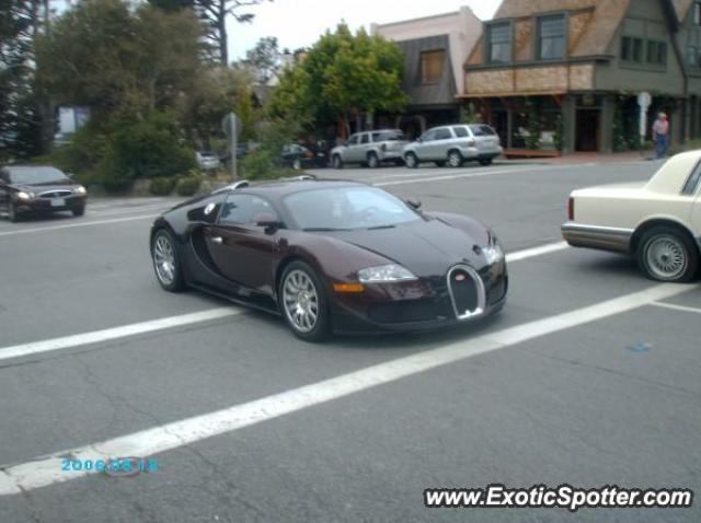 Bugatti Veyron spotted in Monterey,Carmel, California