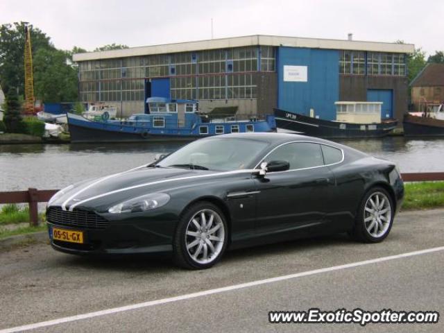 Aston Martin DB9 spotted in Koudekerk aan de Rijn, Netherlands