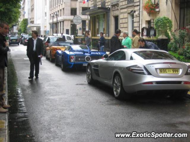 Pagani Zonda spotted in Paris, France