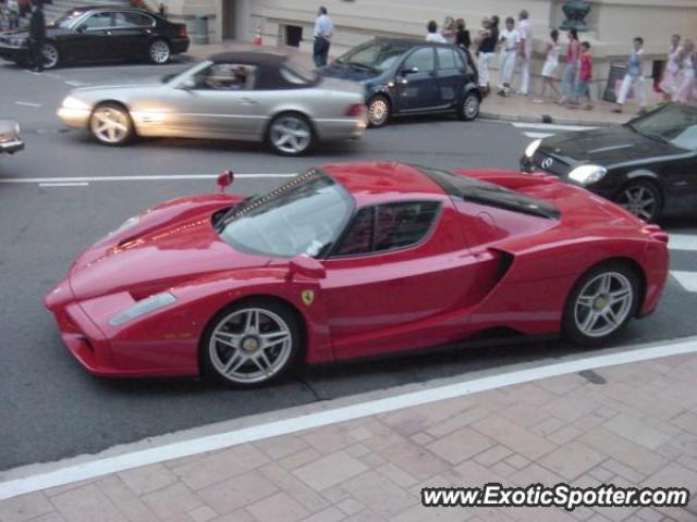 Ferrari Enzo spotted in Casino, Monaco