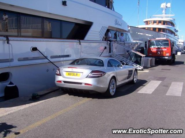 Mercedes SLR spotted in St Tropez, France