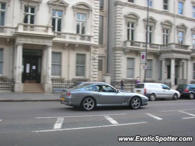 Ferrari 575M spotted in London, United Kingdom