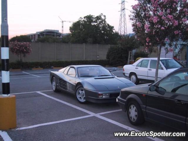 Ferrari Testarossa spotted in Massa, Italy