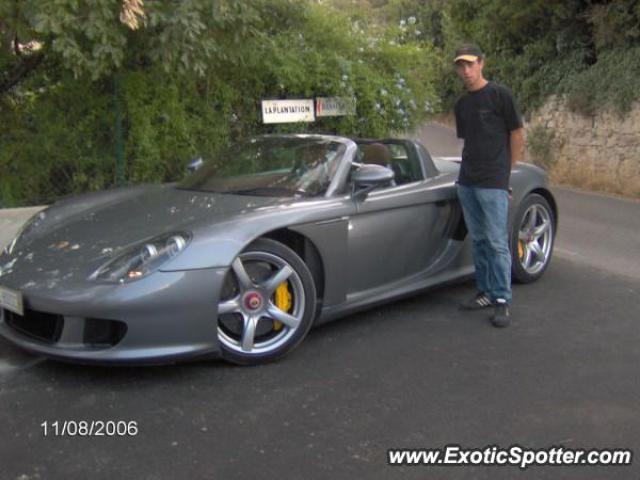 Porsche Carrera GT spotted in St-Tropez, France