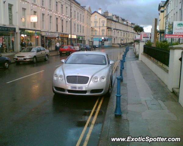 Bentley Continental spotted in Isle of Man, United Kingdom