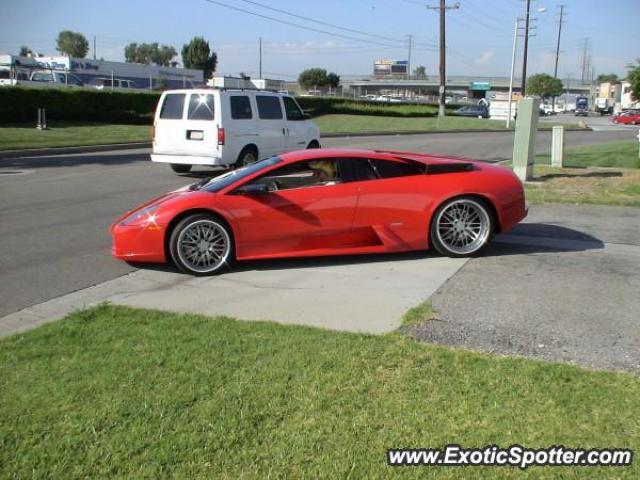 Lamborghini Murcielago spotted in Irvine, California