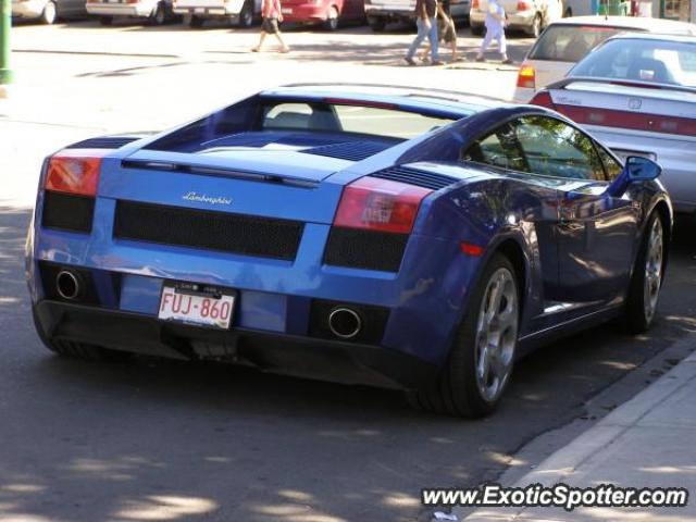 Lamborghini Gallardo spotted in Calgary, Canada