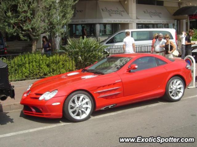 Mercedes SLR spotted in Cannes, France