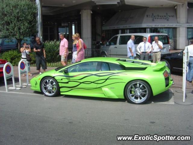 Lamborghini Murcielago spotted in Cannes, France