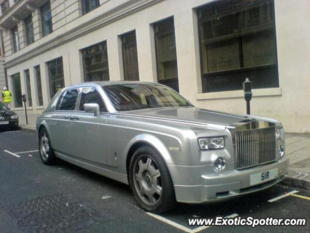 Rolls Royce Phantom spotted in London, United Kingdom