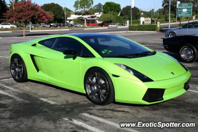 Lamborghini Gallardo spotted in Calabasas, California