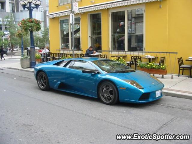 Lamborghini Murcielago spotted in Toronto, Canada