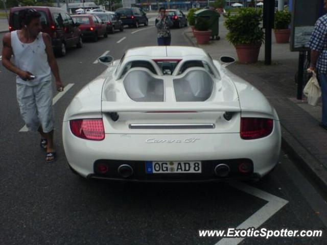 Porsche Carrera GT spotted in Kehl, Germany