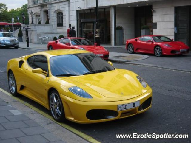 Ferrari F430 spotted in London, United Kingdom