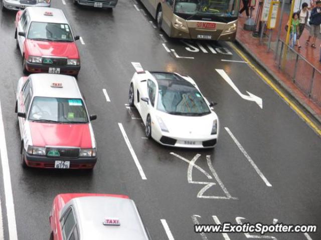 Lamborghini Gallardo spotted in Hong Kong, China