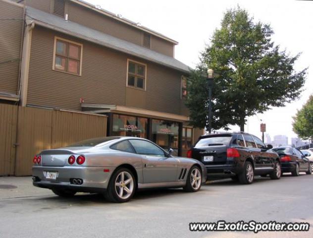 Ferrari 575M spotted in Providence, Rhode Island