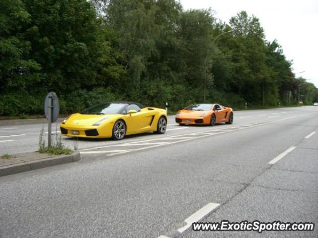 Lamborghini Gallardo spotted in Hamburg, Germany