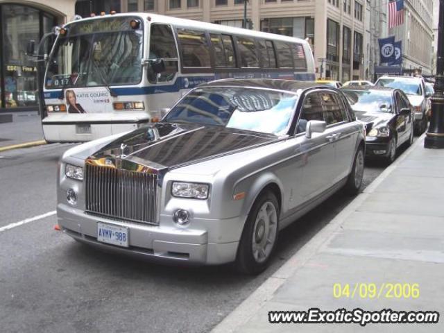 Rolls Royce Phantom spotted in New York, New York