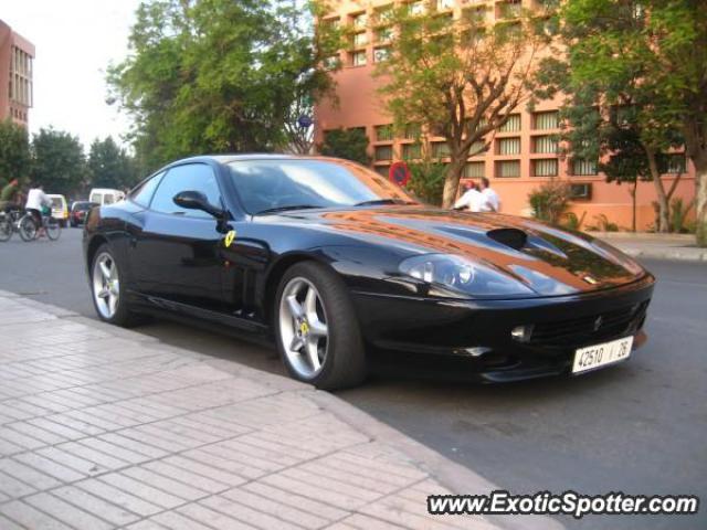 Ferrari 550 spotted in Marrakech, Algeria