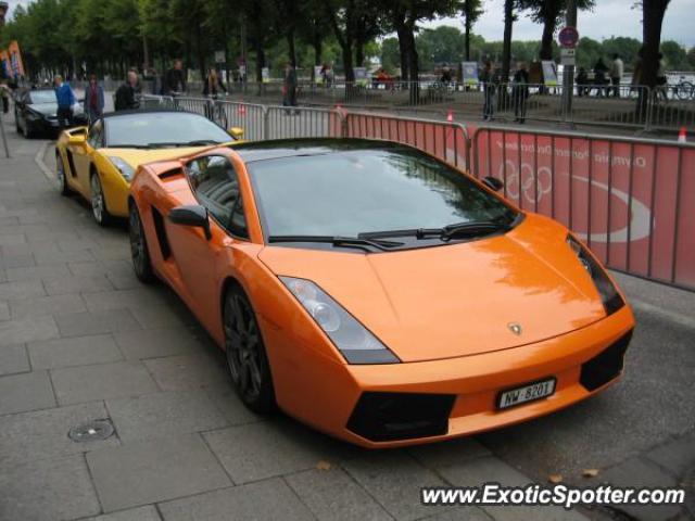 Lamborghini Gallardo spotted in Hamburg, Germany