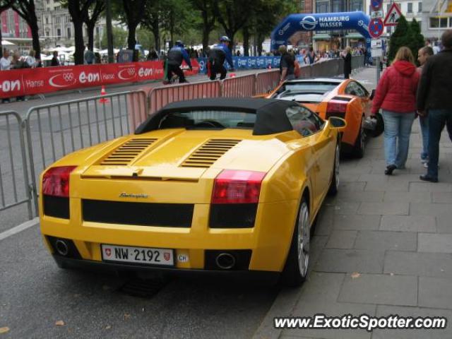 Lamborghini Gallardo spotted in Hamburg, Germany