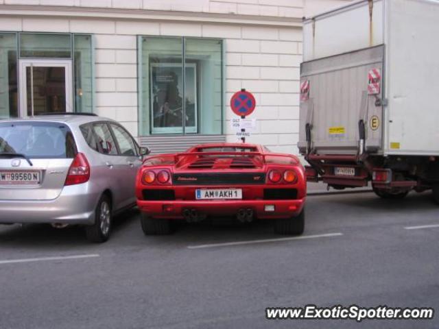 Lamborghini Diablo spotted in Vienna, Austria