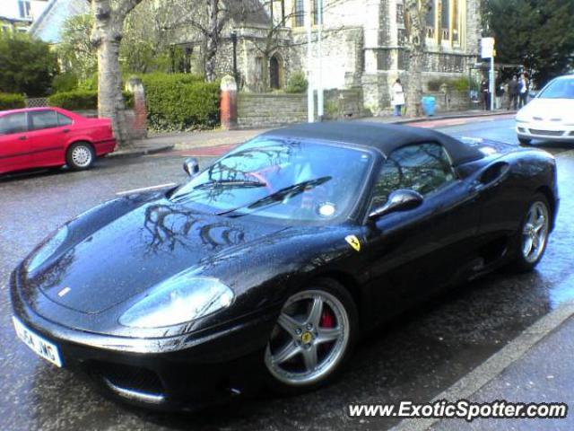 Ferrari 360 Modena spotted in London, United Kingdom