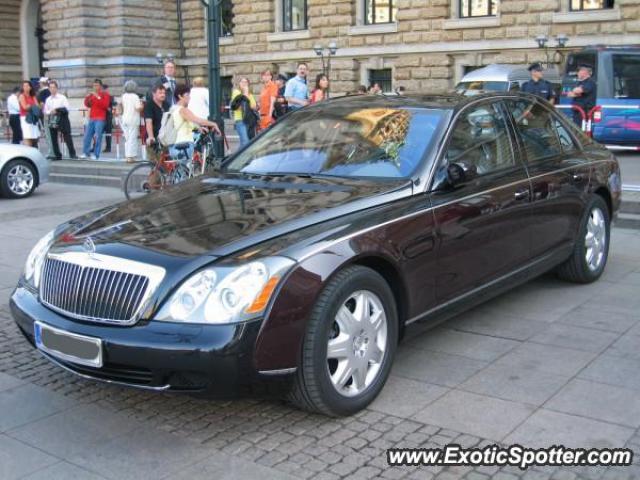 Mercedes Maybach spotted in Hamburg, Germany