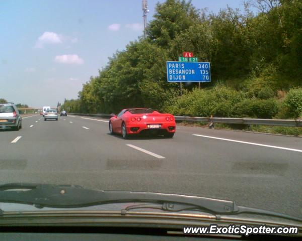 Ferrari 360 Modena spotted in Paris, France