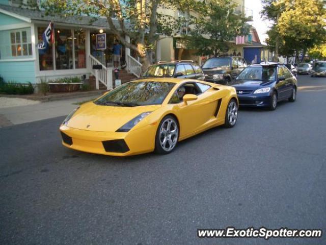 Lamborghini Gallardo spotted in Rehoboth, Delaware