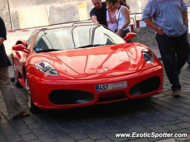 Ferrari F430 spotted in Prague, Czech Republic