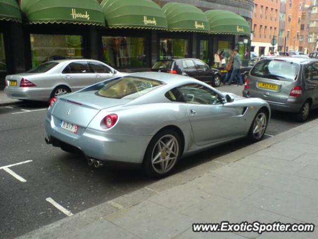 Ferrari 599GTB spotted in London, United Kingdom