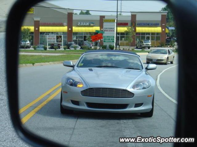 Aston Martin DB9 spotted in Greensboro, North Carolina