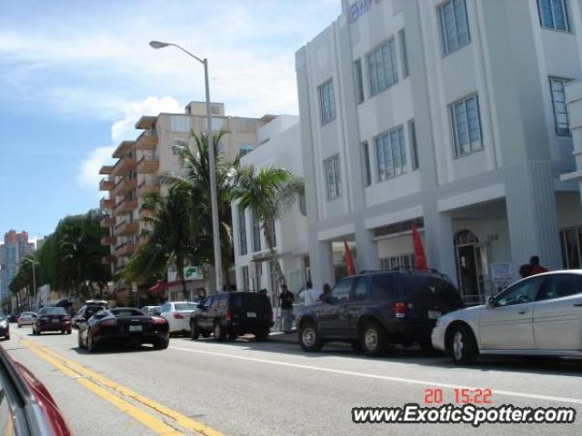 Lamborghini Murcielago spotted in Miami Beach, Florida