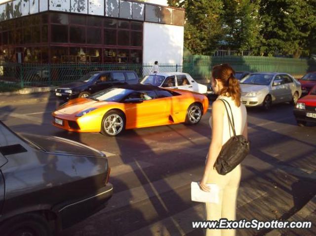 Lamborghini Murcielago spotted in Bucharest, Romania