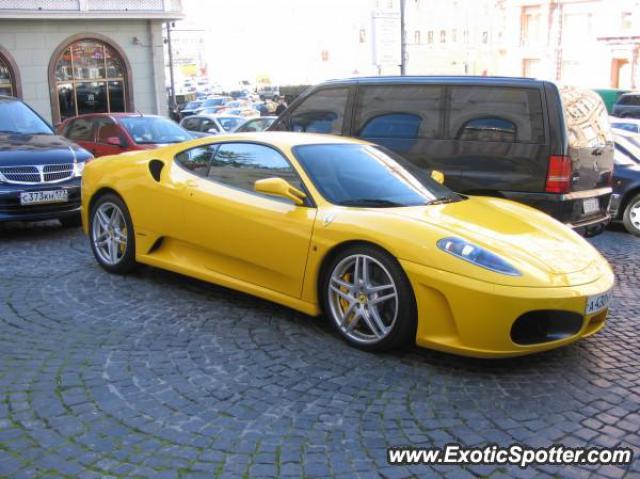 Ferrari F430 spotted in Moscow, Russia