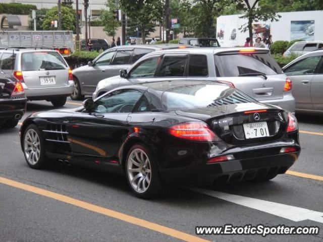 Mercedes SLR spotted in Tokyo, Japan