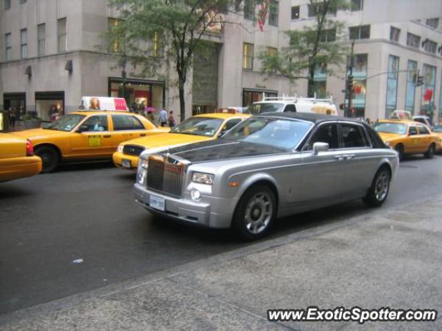 Rolls Royce Phantom spotted in New york, New York