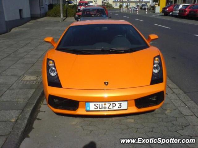 Lamborghini Gallardo spotted in Bonn, Germany