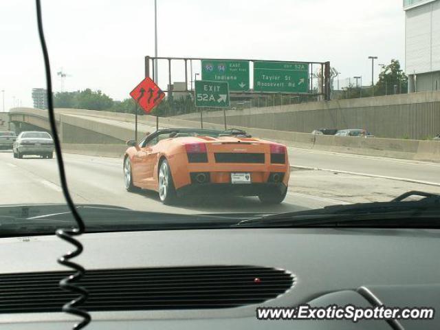 Lamborghini Gallardo spotted in Chicago, Illinois