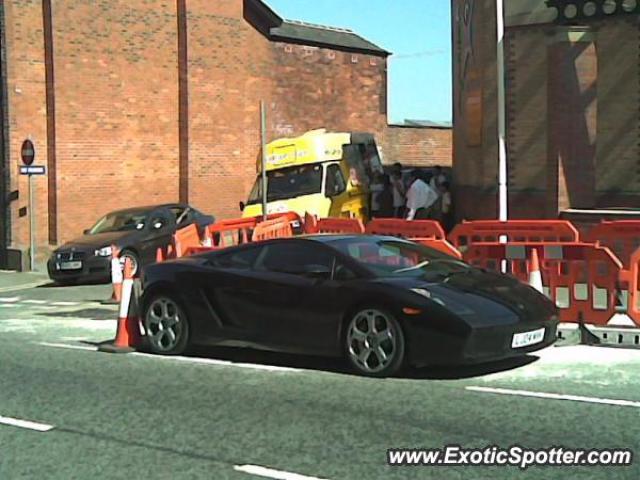 Lamborghini Gallardo spotted in Bolton, United Kingdom