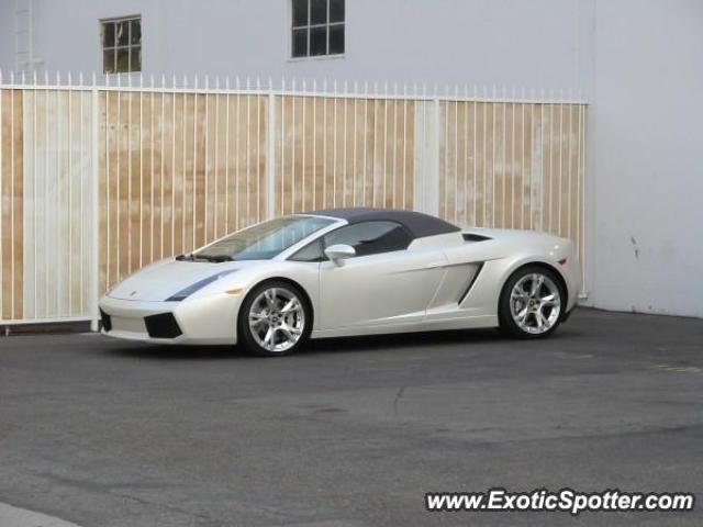 Lamborghini Gallardo spotted in Irvine, California