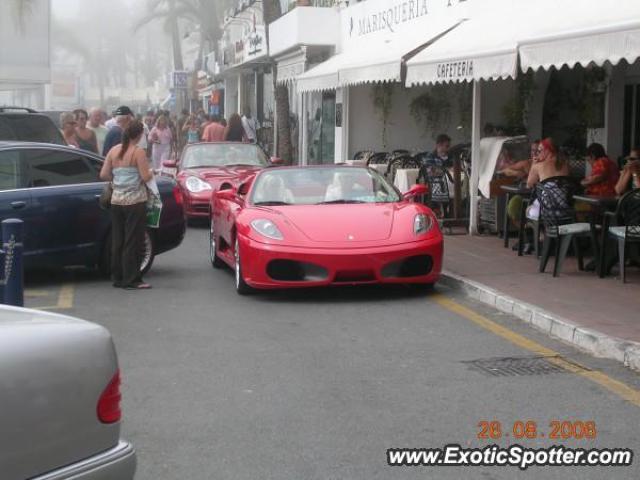 Ferrari F430 spotted in Puerta banus, Spain