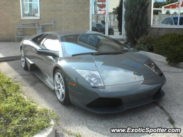 Lamborghini Murcielago spotted in Toronto, Canada