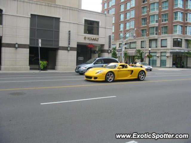 Porsche Carrera GT spotted in Toronto, Canada