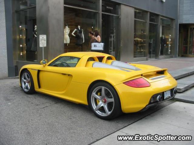 Porsche Carrera GT spotted in Toronto, Canada