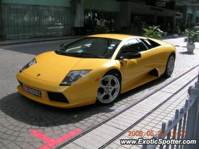 Lamborghini Murcielago spotted in Singapore, Singapore