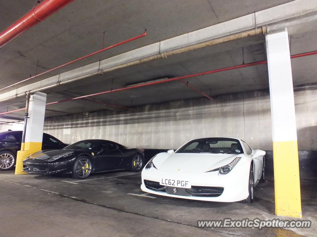 Ferrari 458 Italia spotted in London, United Kingdom