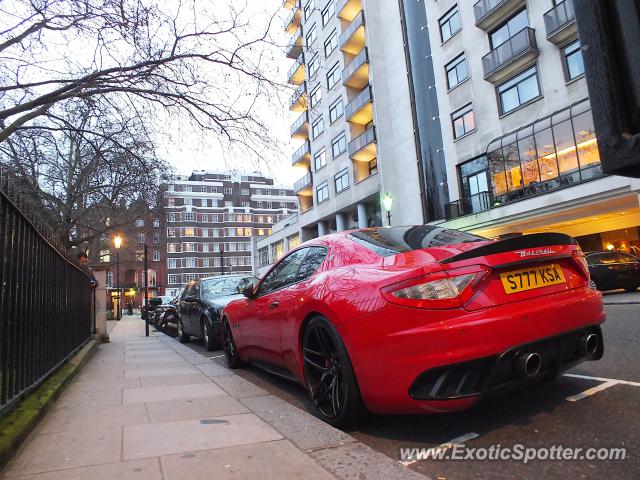 Maserati GranTurismo spotted in London, United Kingdom